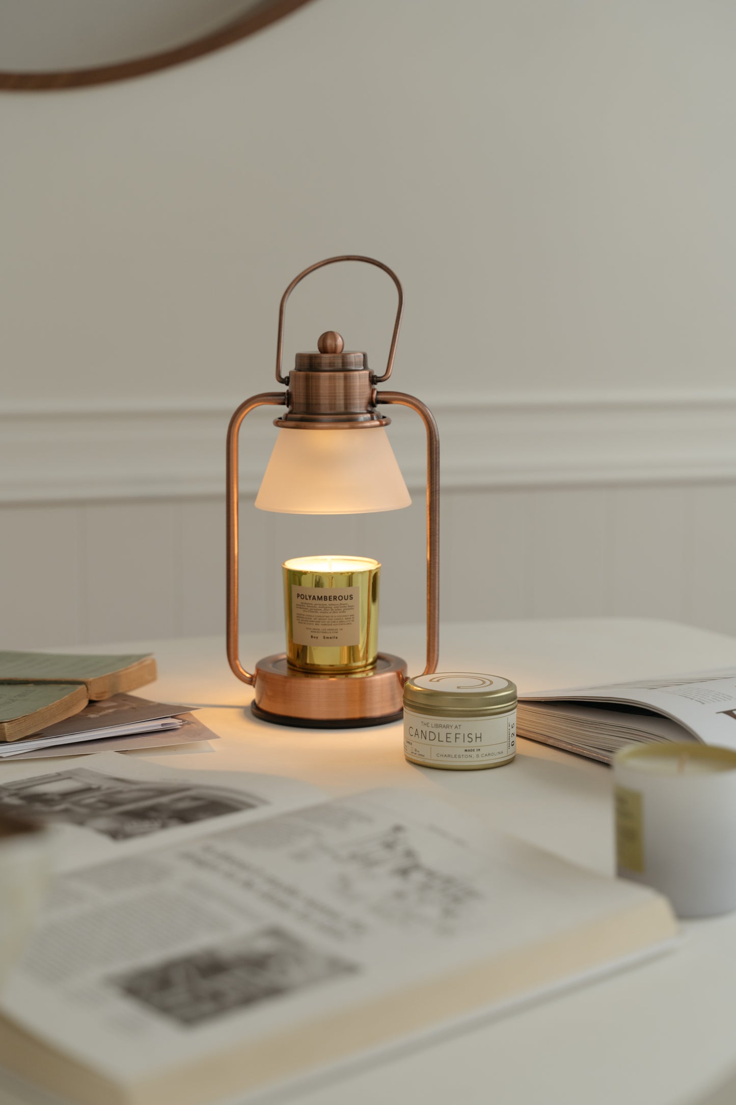 Mini Retro Candle Warmer 220V