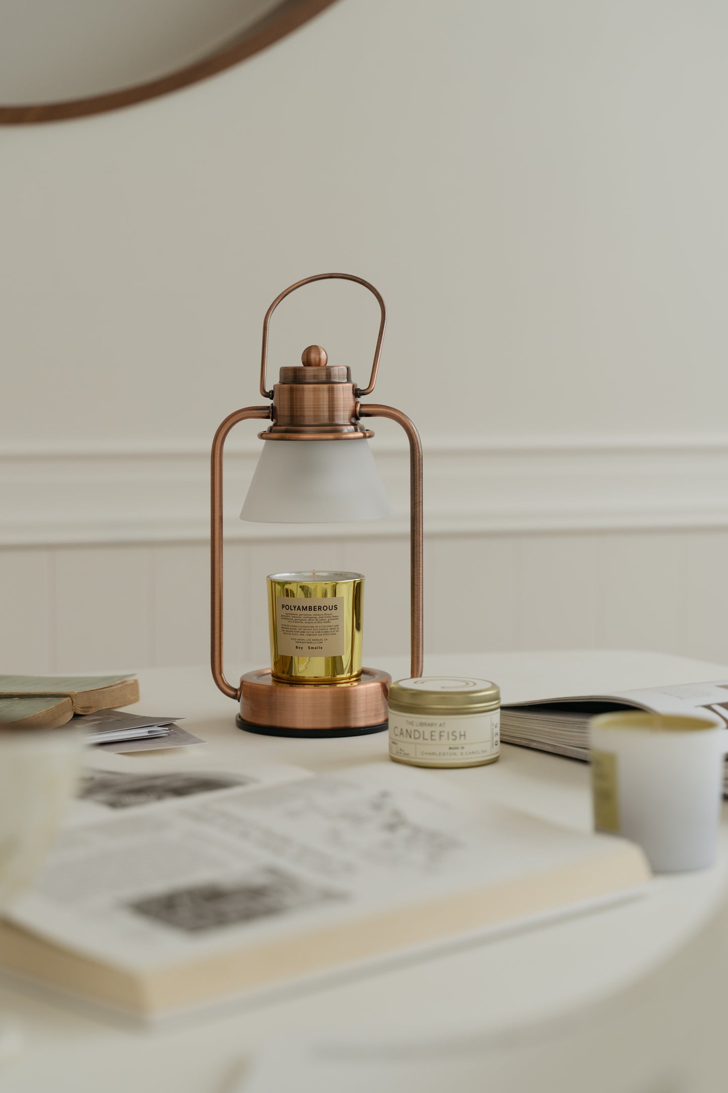 Mini Retro Candle Warmer 220V