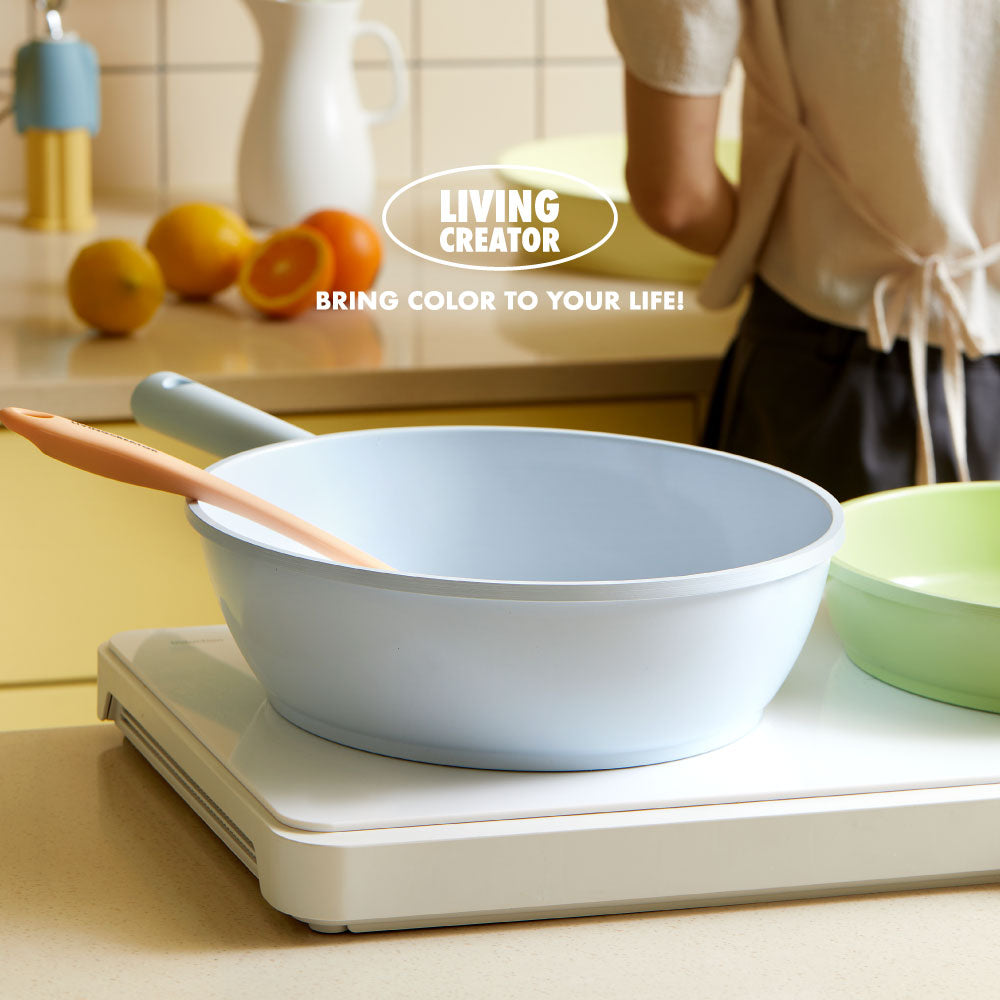 Yori Yori Premium Ceramic Cookware set - Pastel Set