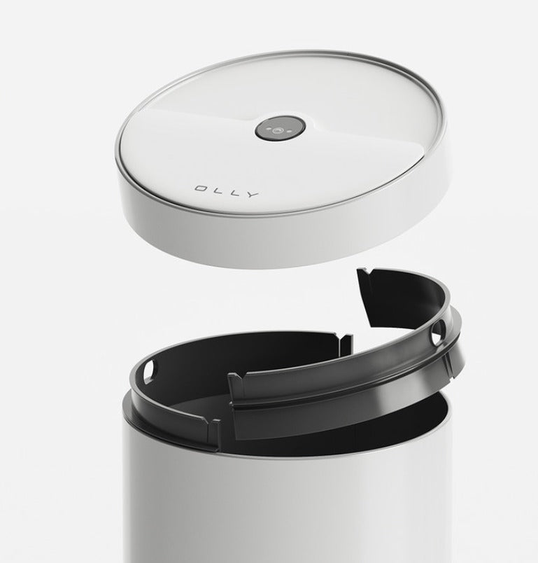 OLLY Kick Sensor Slide Trash Can (30L)