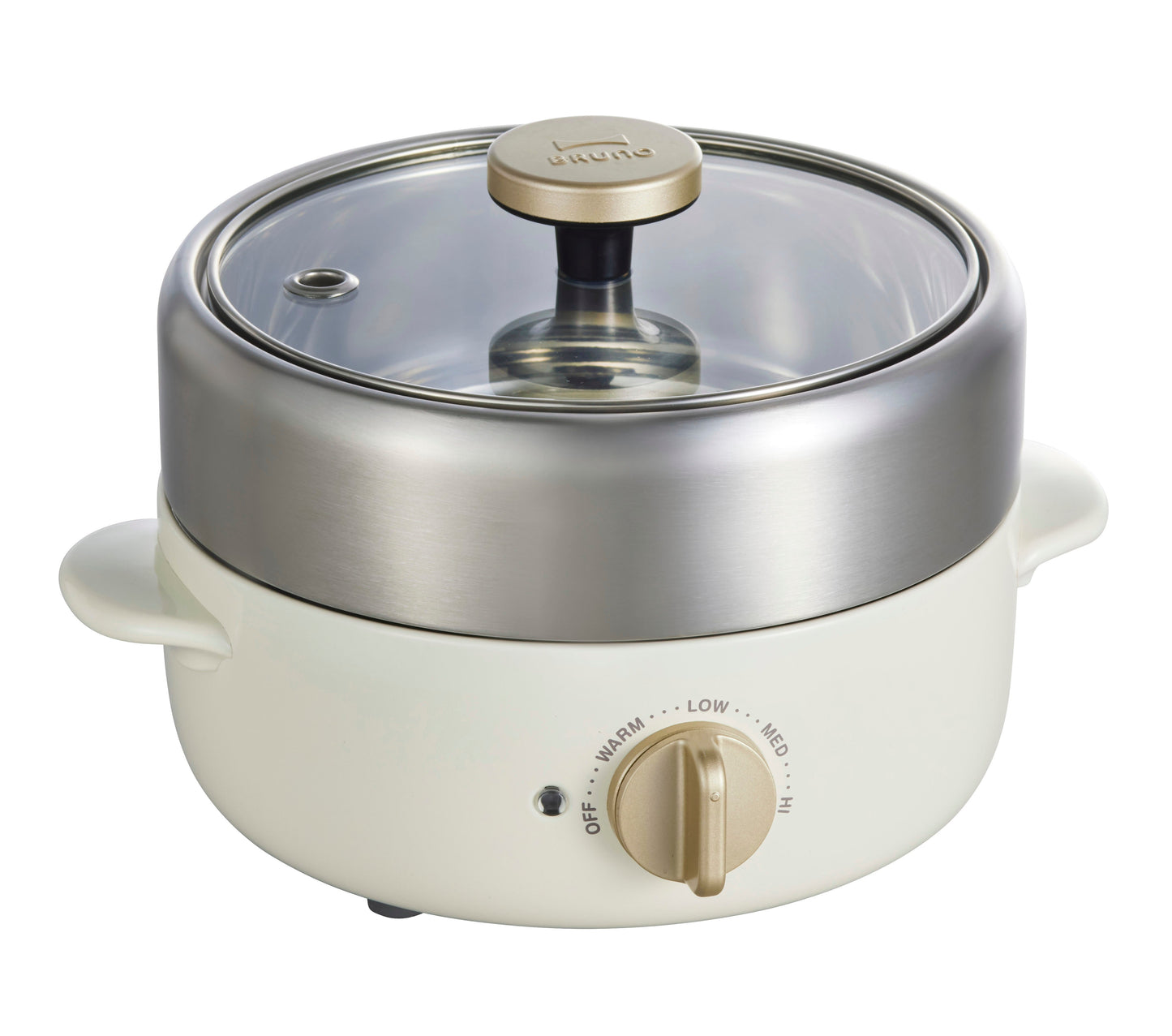 Parrilla compacta multiusos en color blanco