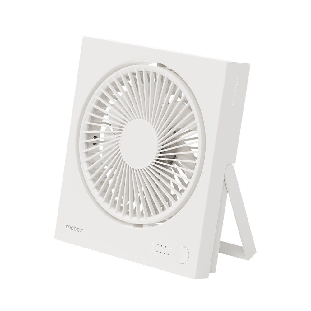 Magnet Square Cordless Desk Fan