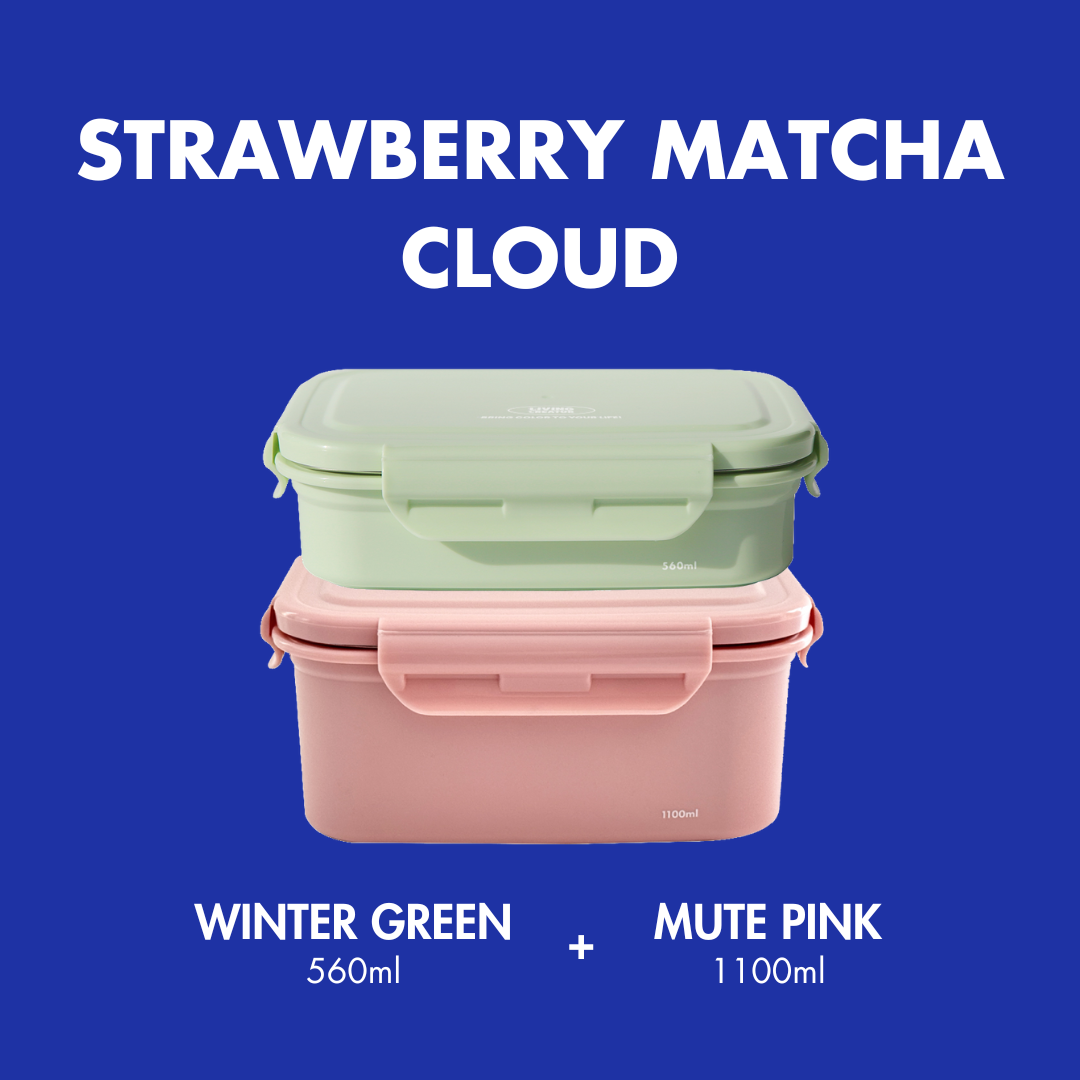 🍡Strawberry Matcha Cloud🍵Keeper Ten Set