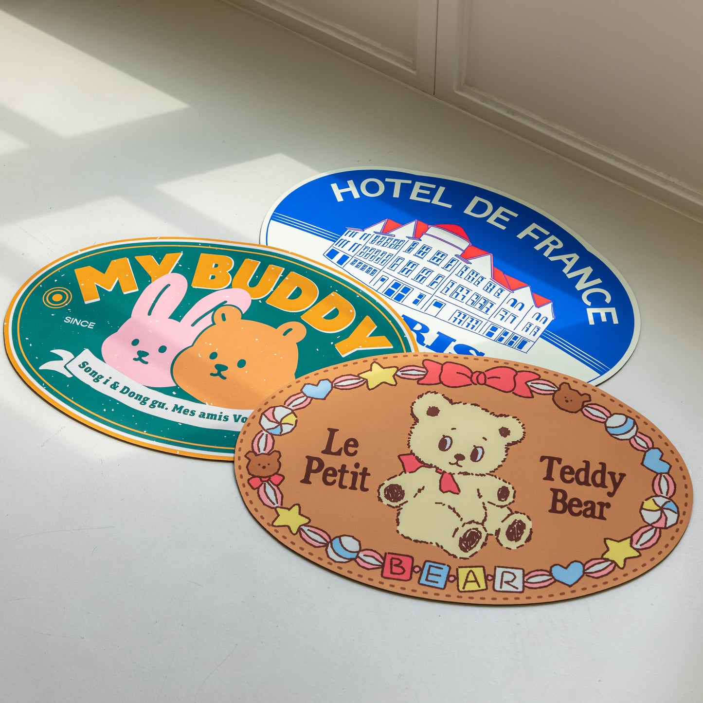 Washable Soft Diatomite Bath Mat - Hotel de France