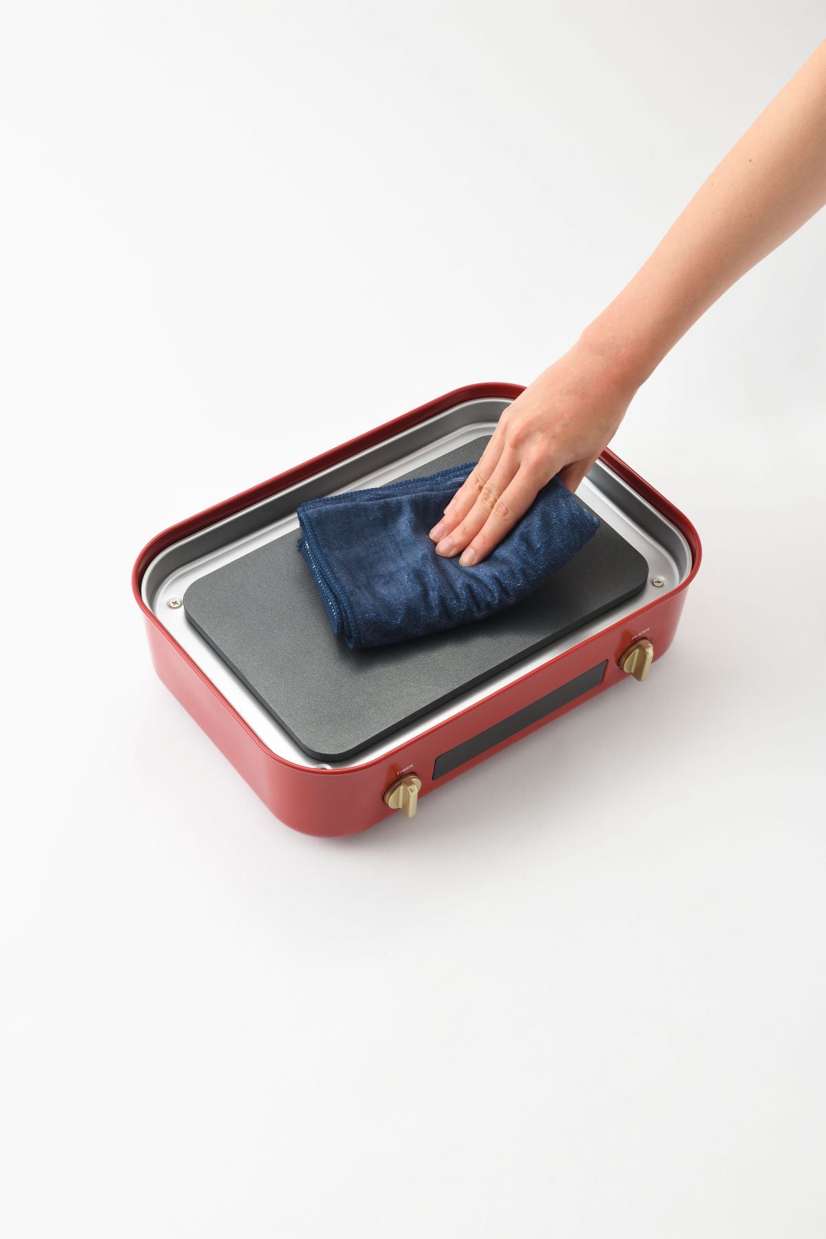 Compact Digital Hotplate - Red