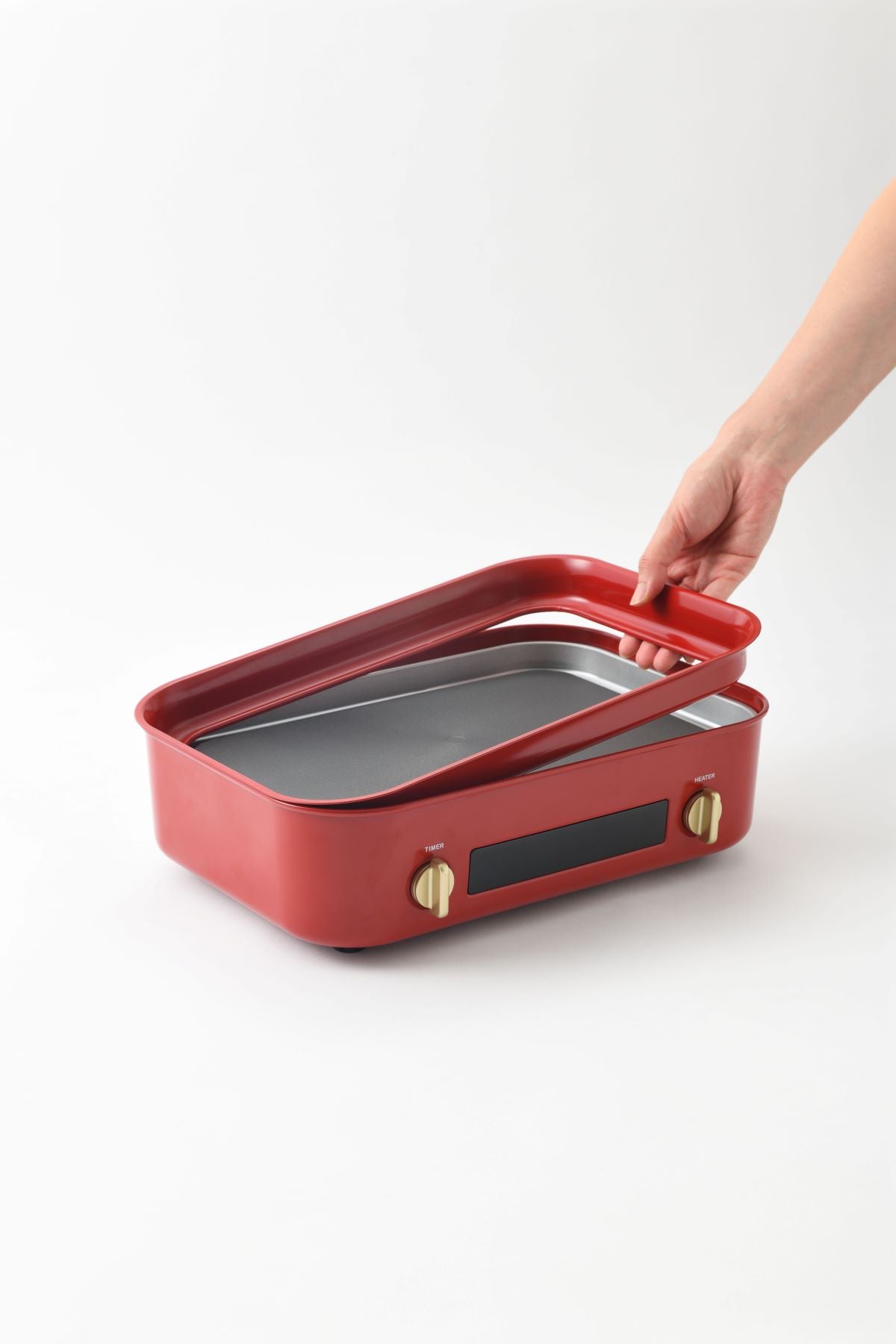 Compact Digital Hotplate - Red