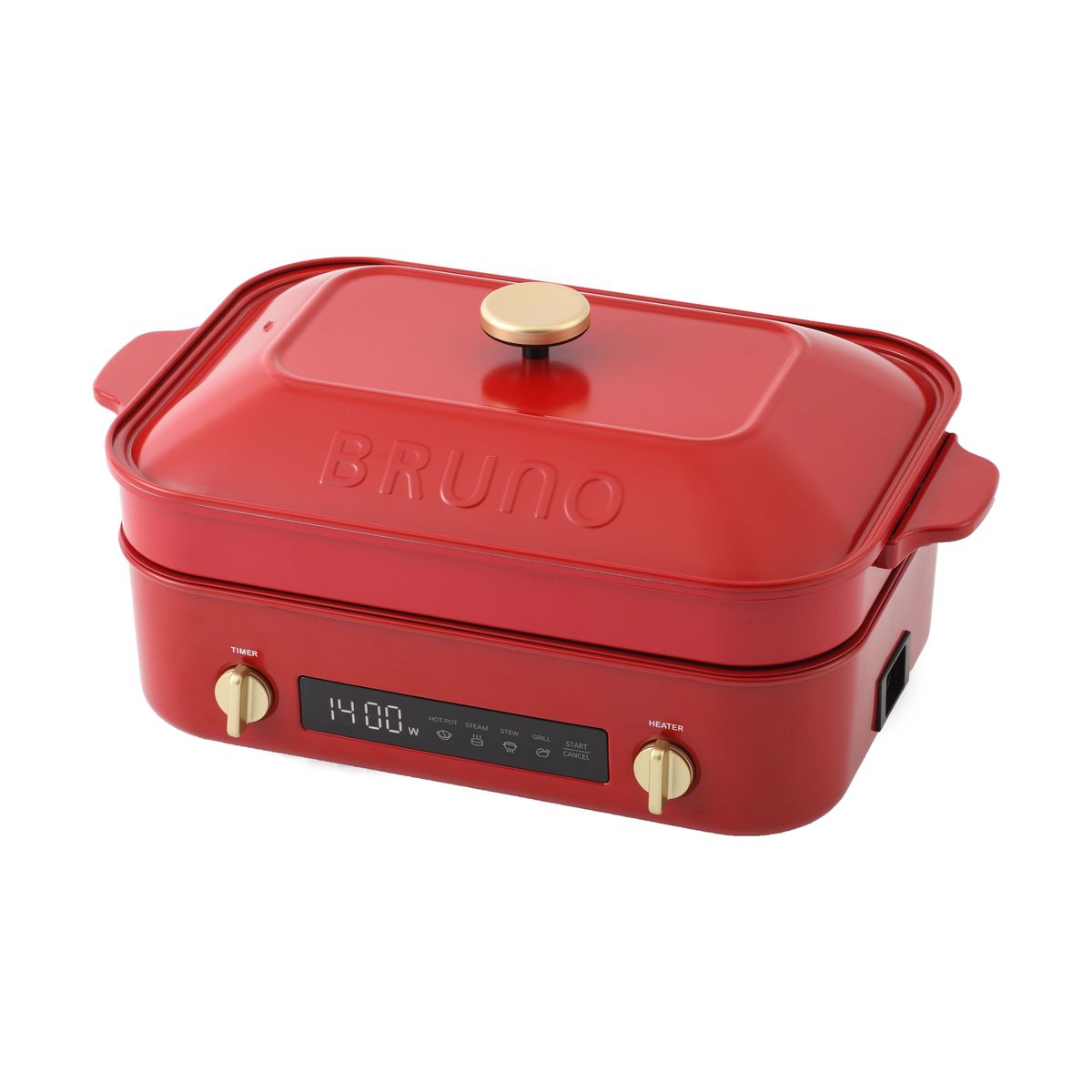 Compact Digital Hotplate - Red