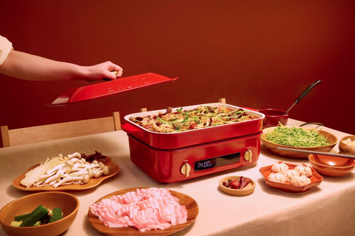 Compact Digital Hotplate - Red