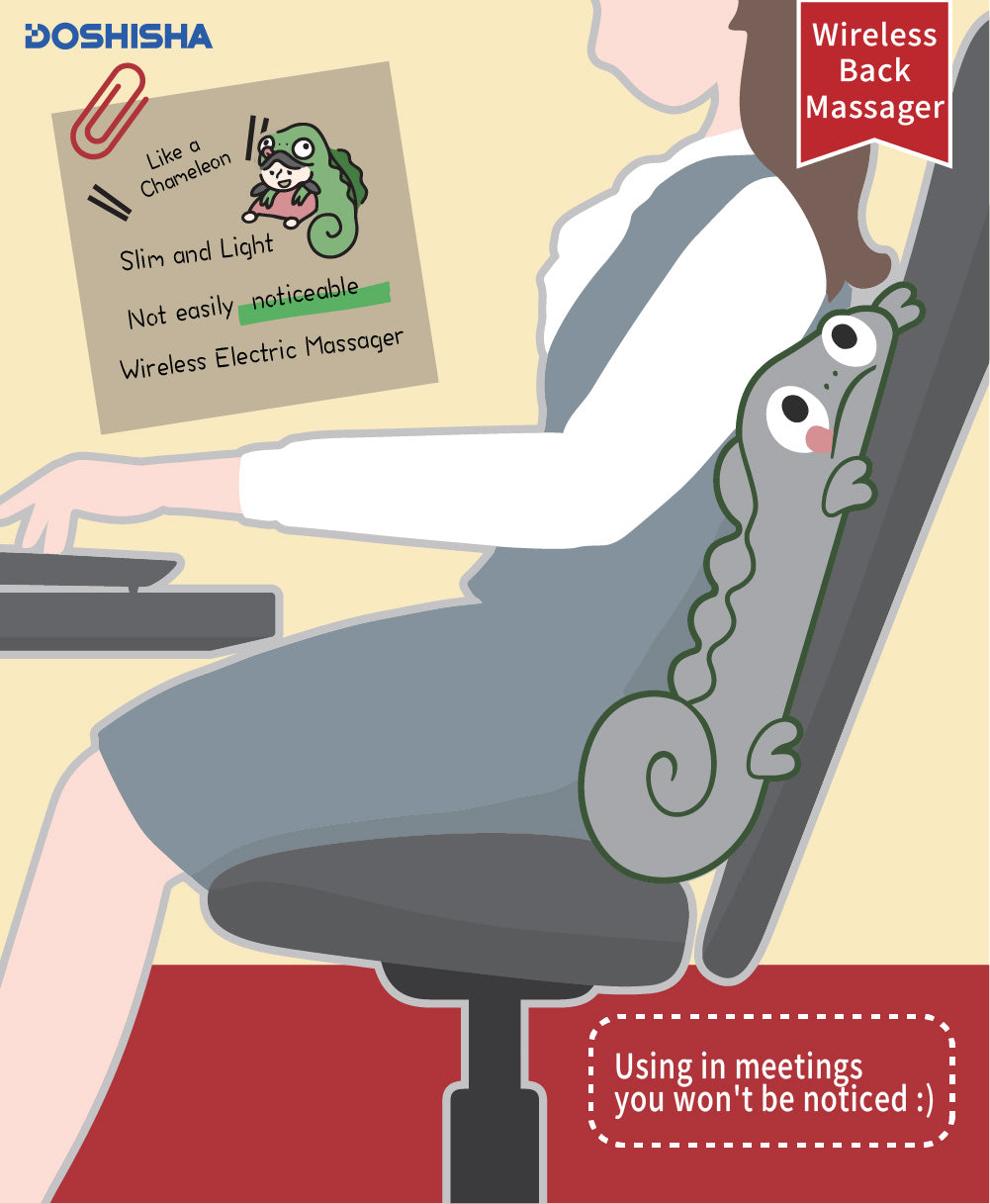 Chameleon Massager - Back