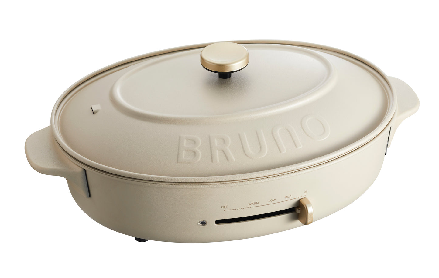 Oval Hotplate in Griege