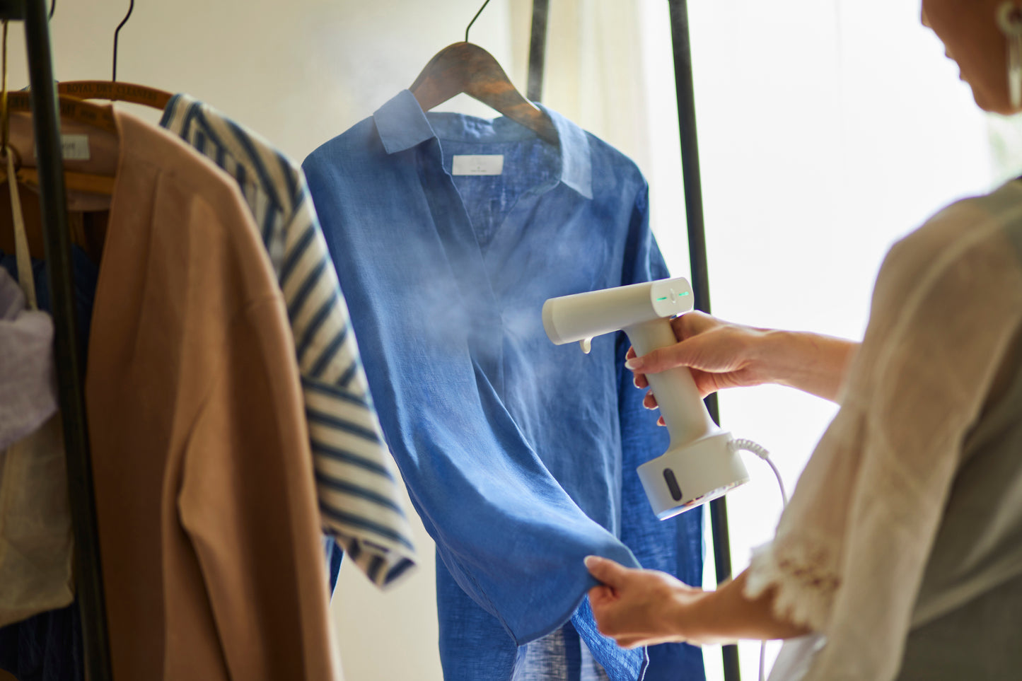 Styling Handy Steamer in Griege