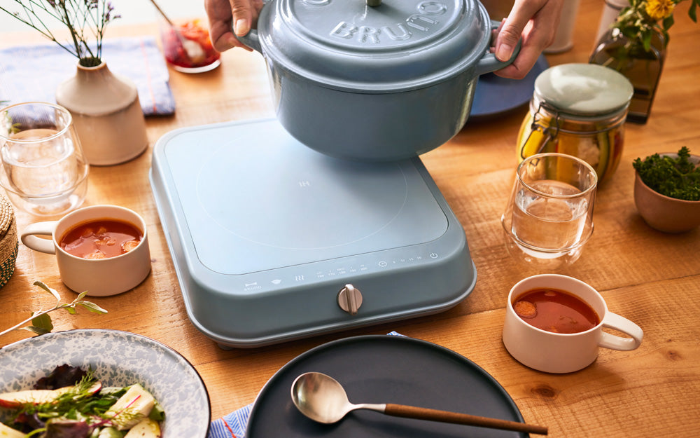 IH Cooking Heater - Blue Gray