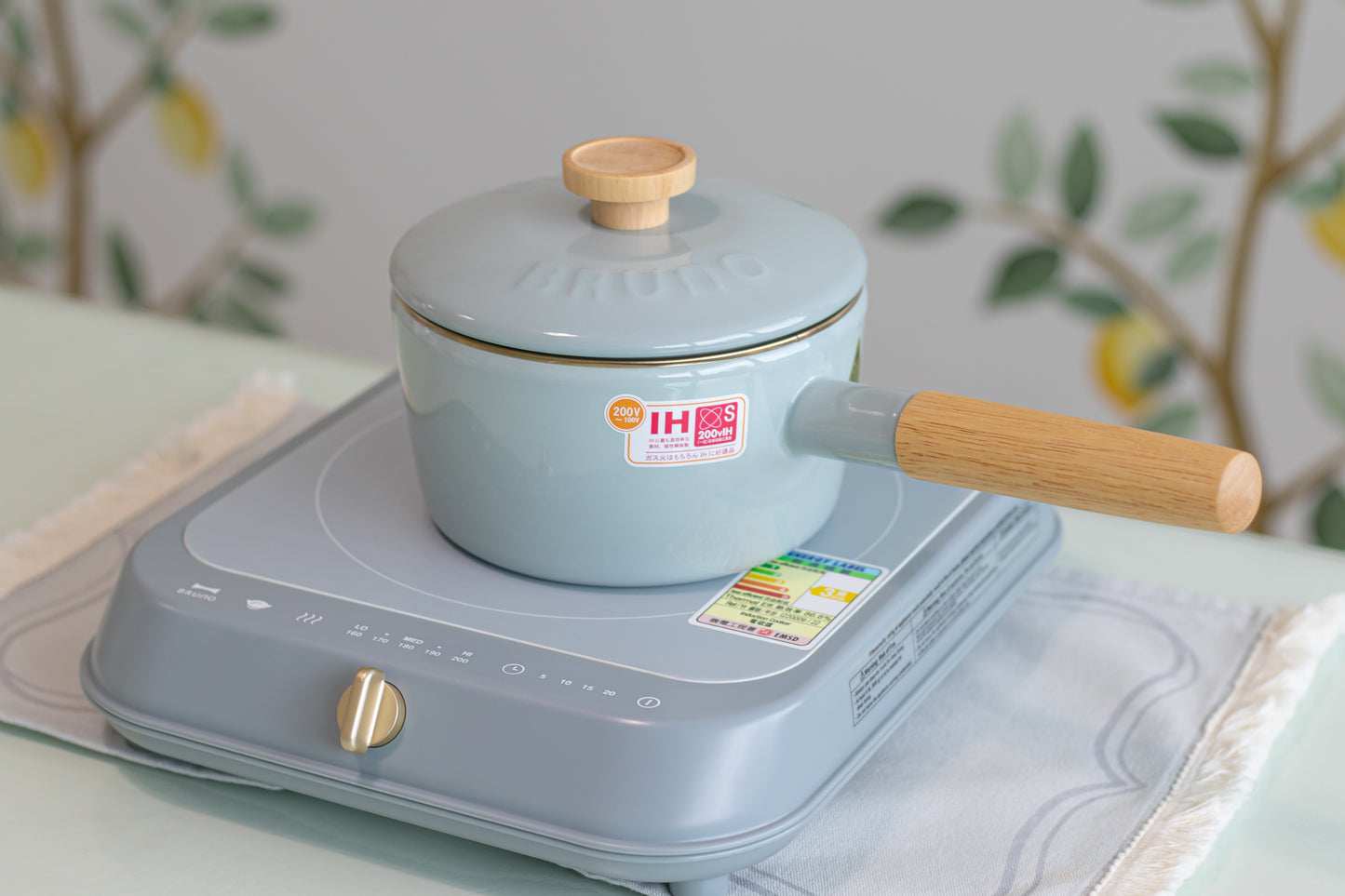 IH Cooking Heater - Blue Gray
