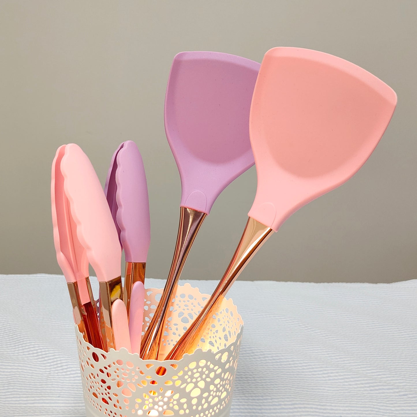 Rose Gold Turners