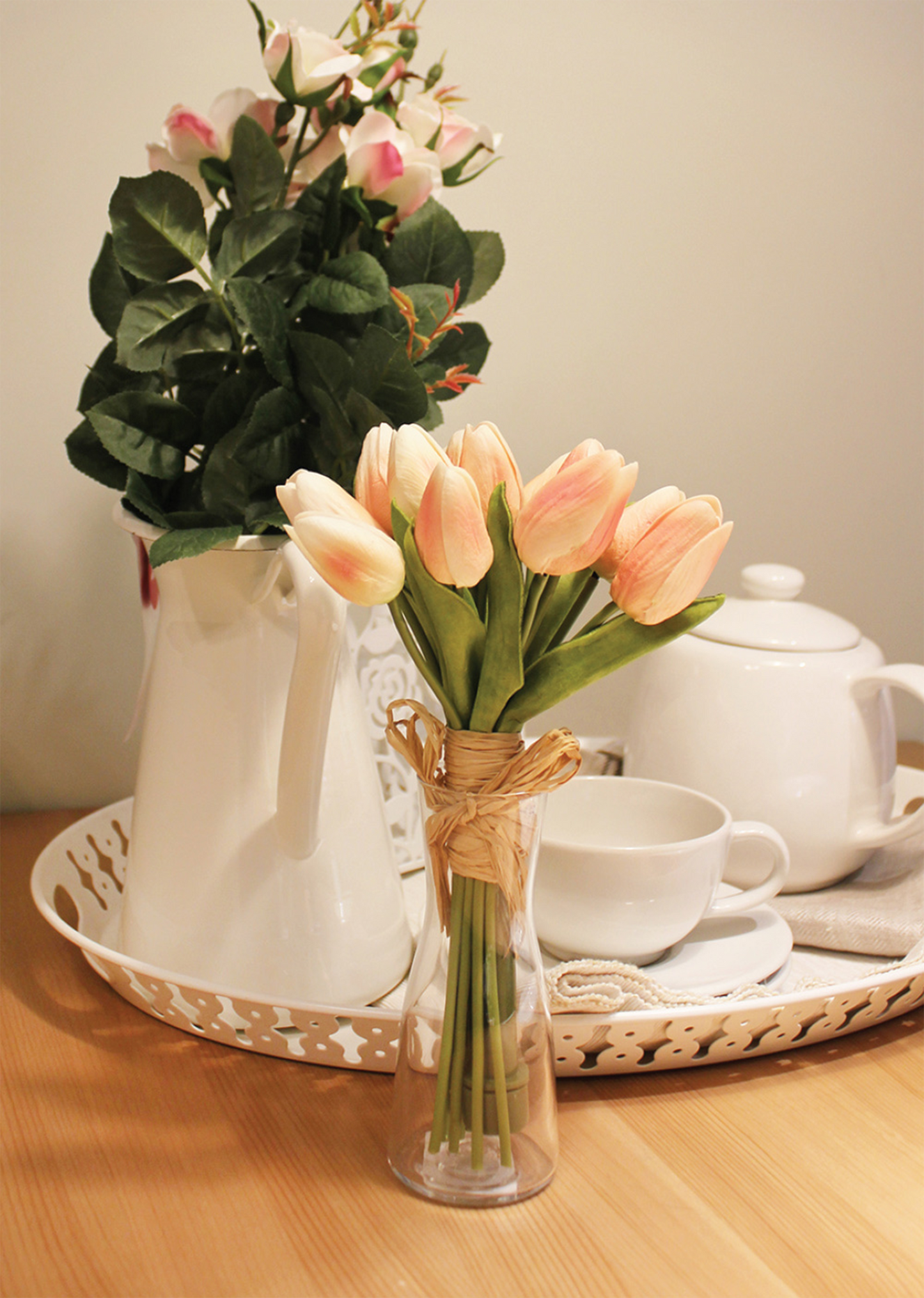 Tulip Bouquet LED Lights (Peach)