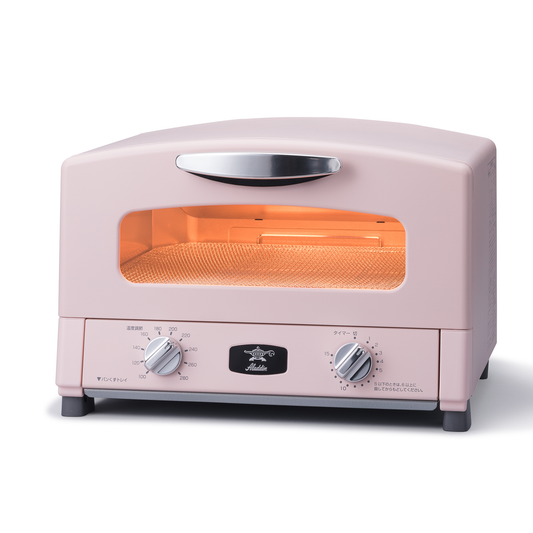 Graphite Grill & Toaster Oven in Pink