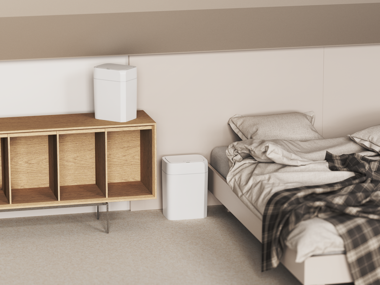 OLLY [1+1] Smart Sensor Mülleimer-Set (12L, 16L)
