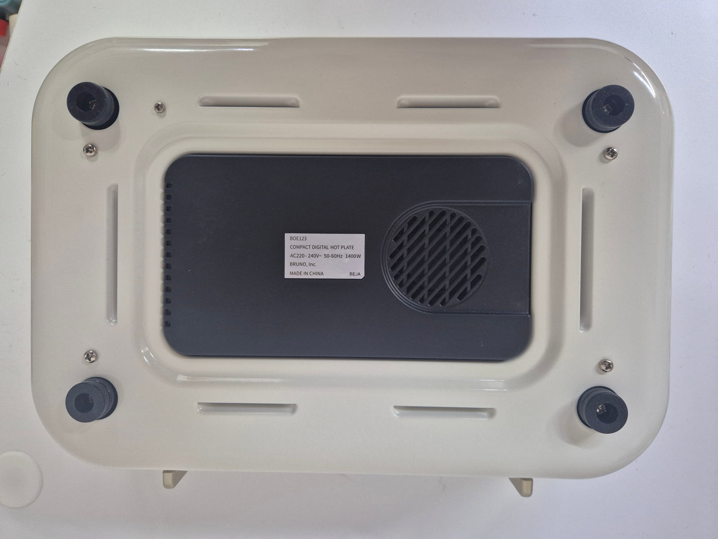 [2nd Chance] Compact Digital Hotplate - White BOE123-WH (A)