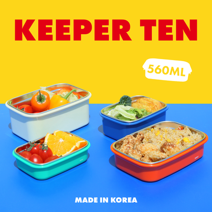 Keeper Ten Double Stainless Steel Container 560ML