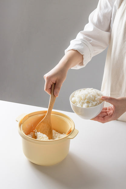 Low Calorie Microwavable Rice Cooker in Butter