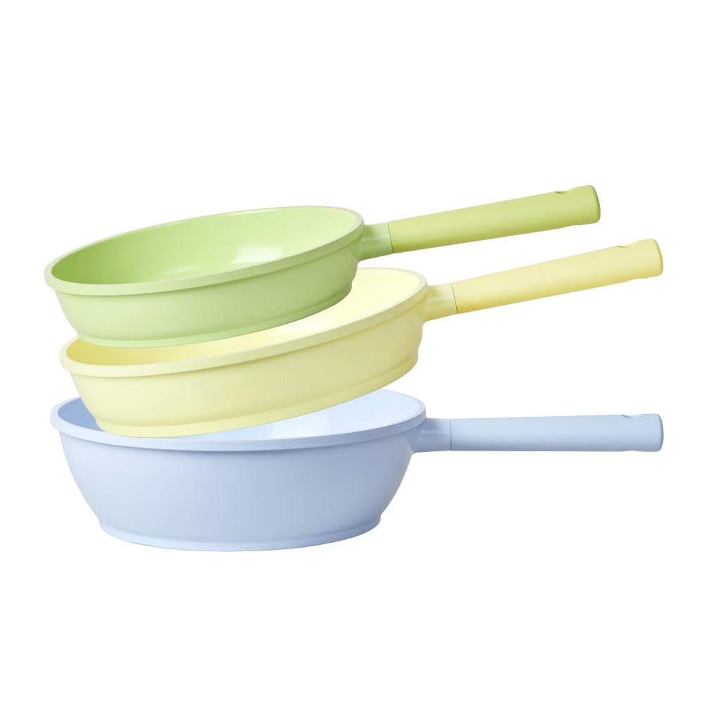 Yori Yori Premium Ceramic Cookware set - Pastel Set