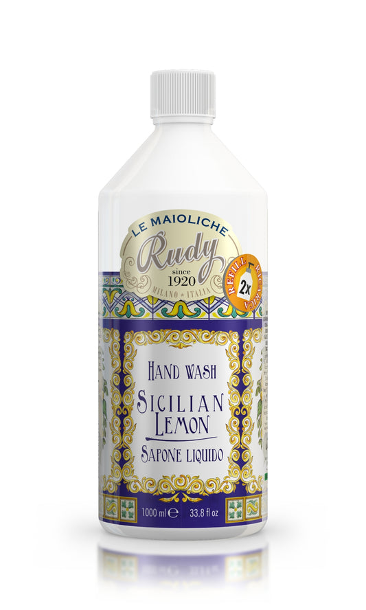 Maioliche Hand Wash Refill 1000 ml - Sicilian Lemon
