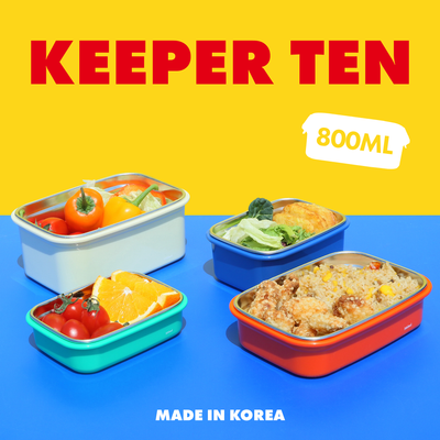 Keeper Ten Double Stainless Steel Container 800ML