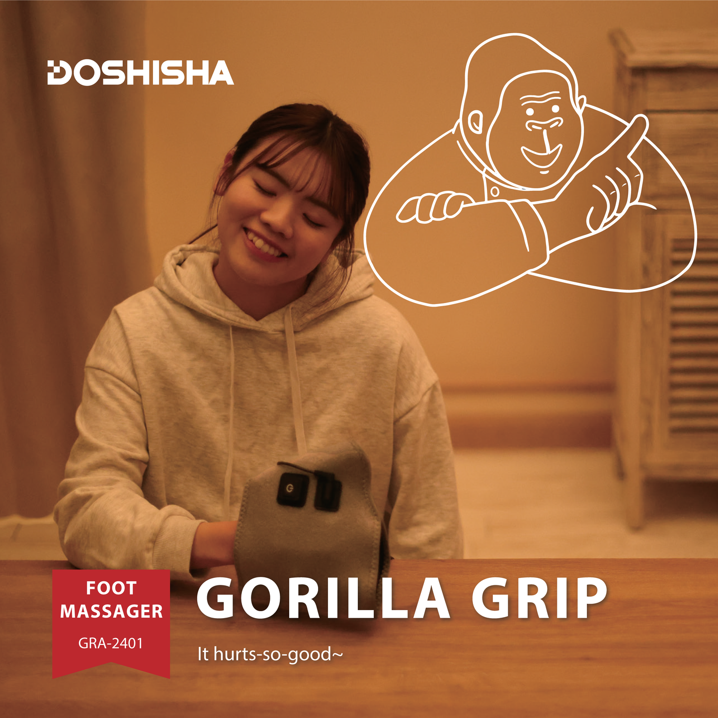 Gorilla Massager - Hand