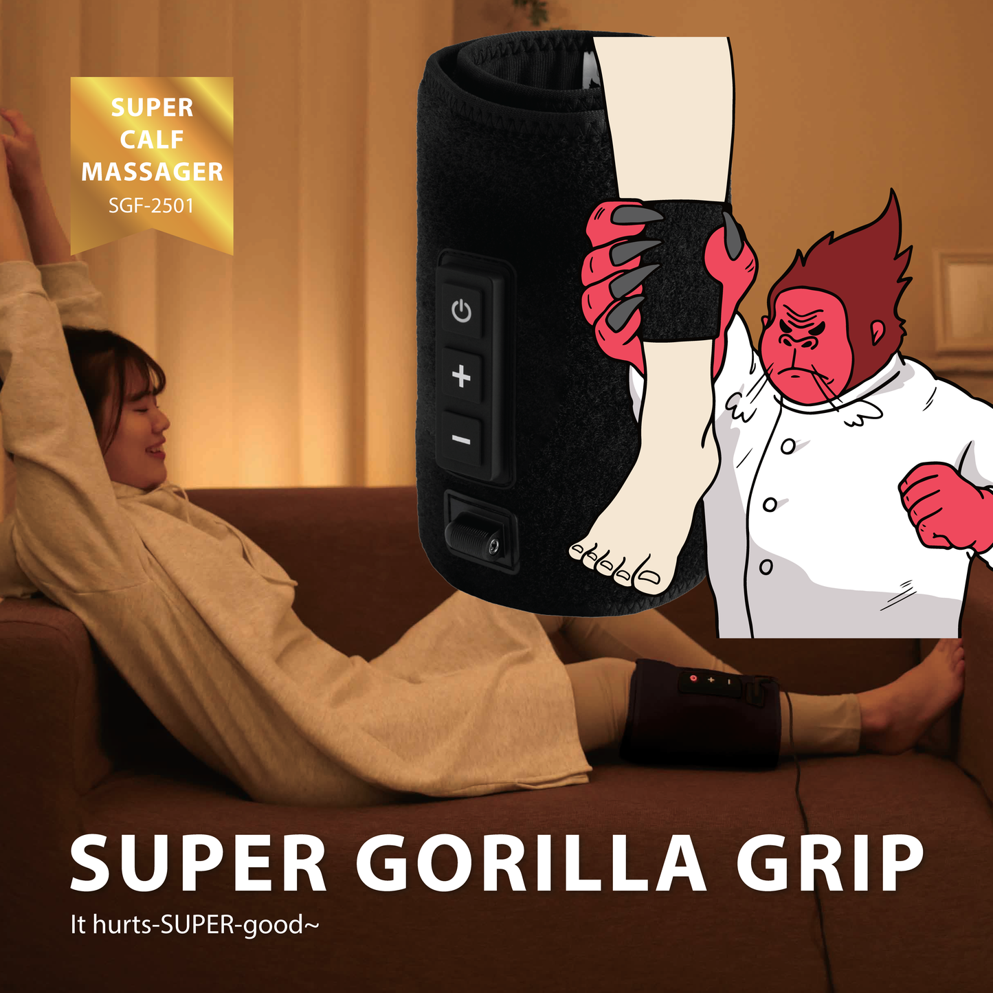 Super Gorilla Massager - Calf
