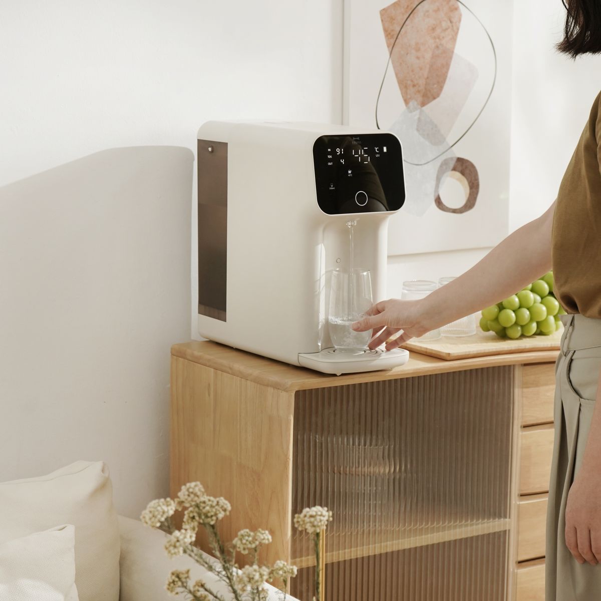 RO Hot Water Dispenser in Greige