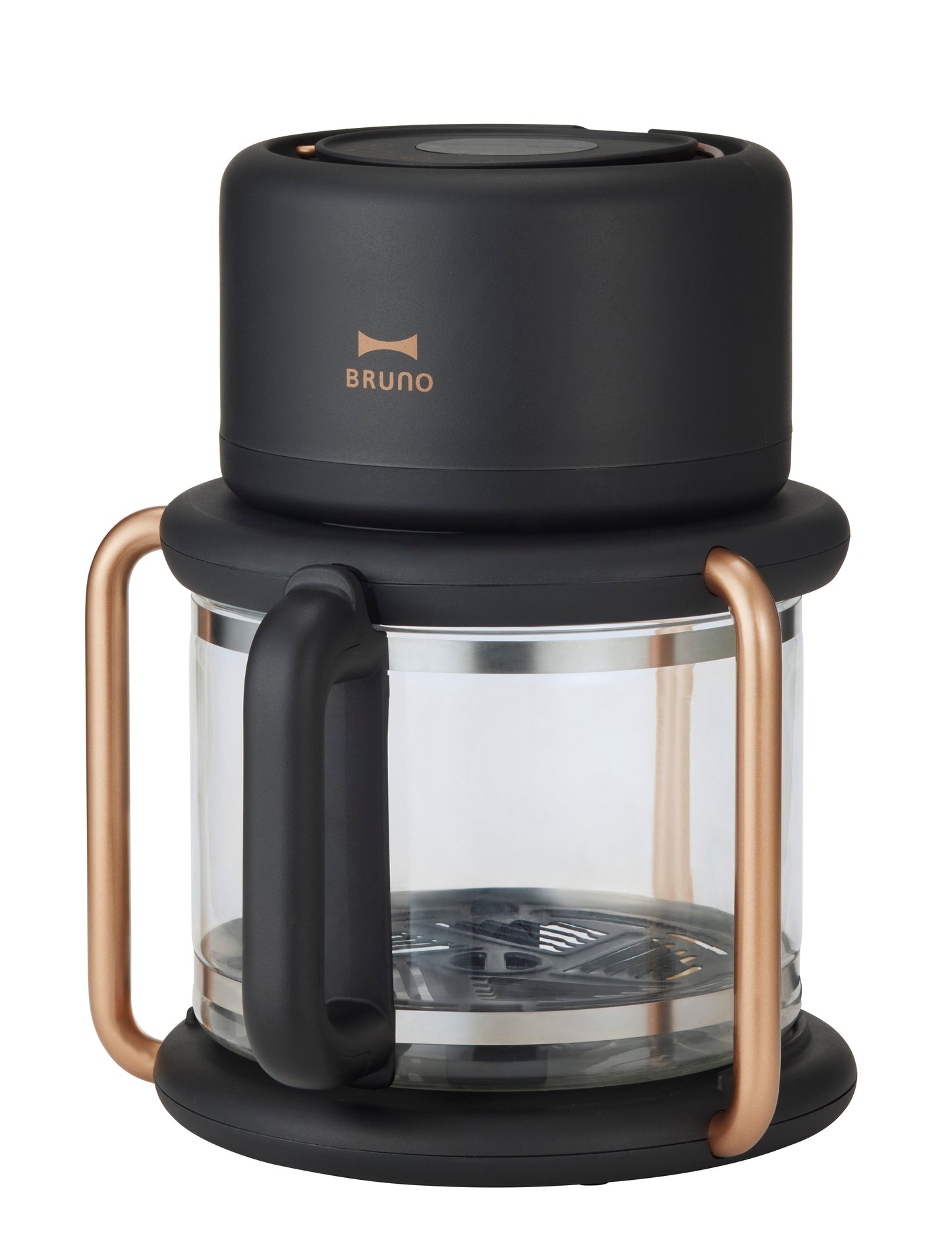 Glass Air Fryer - Charcoal Black