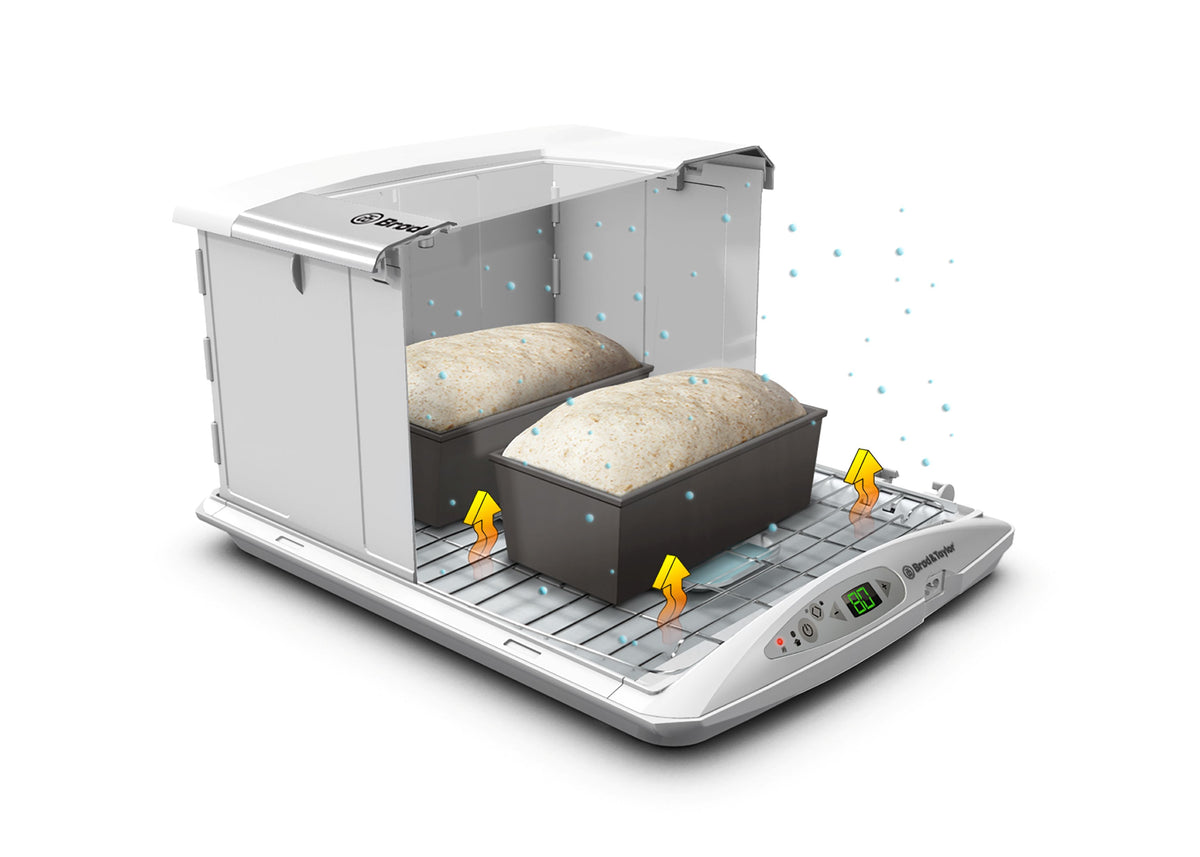 Foldable Bread Proofer and Slow Cooker