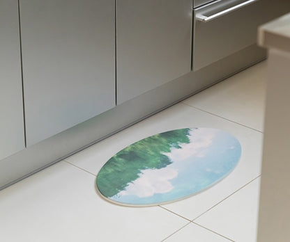 Diatomite Bath Mat - Pond
