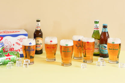 My Buddy 6 Piece Beer Glass Set
