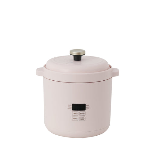 Mini olla arrocera rosa