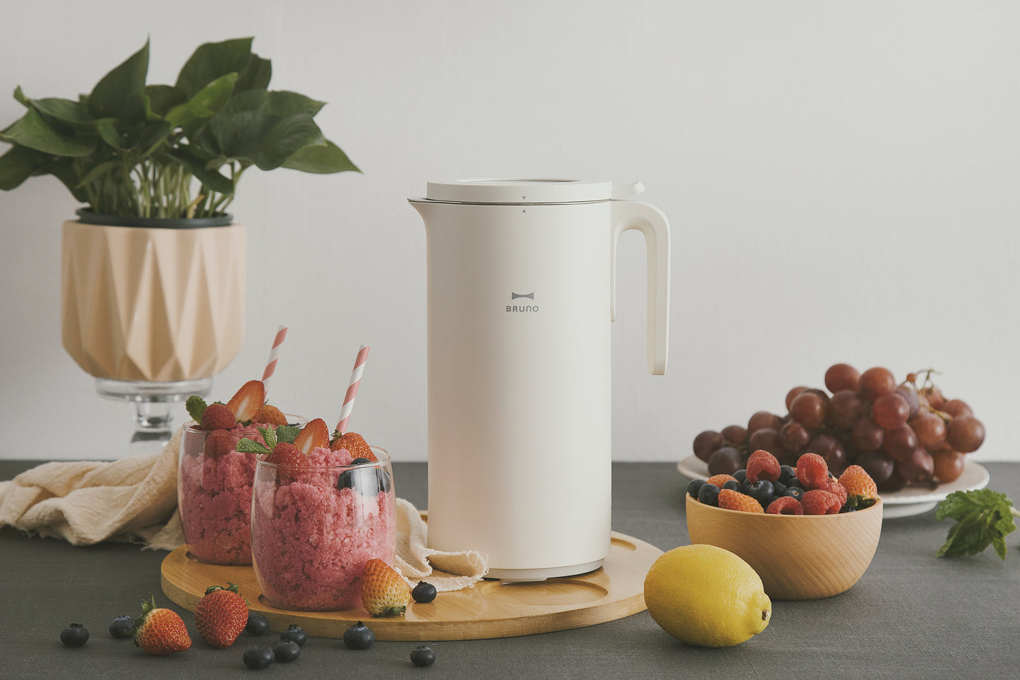 Licuadora para sopa caliente - Marfil