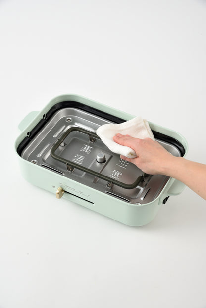 Compact Hotplate in Spring Green