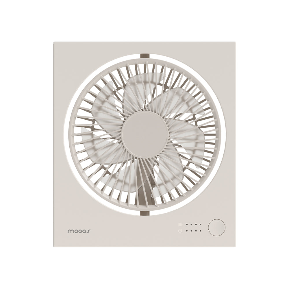 Magnet Square Cordless Desk Fan