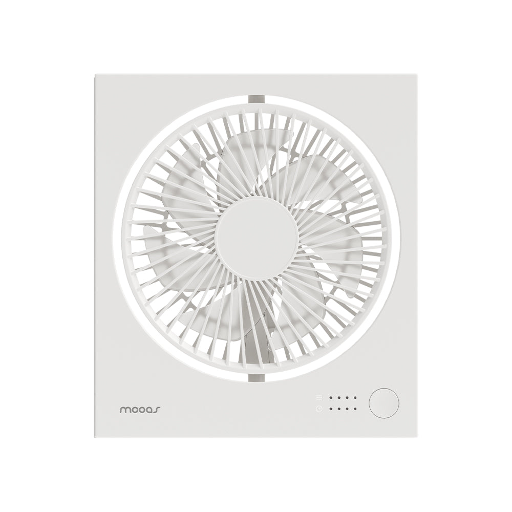 Magnet Square Cordless Desk Fan