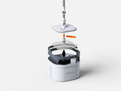 OLLY Separation Spin Mop White