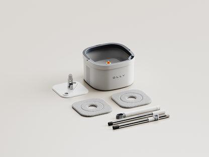 OLLY Separation Spin Mop White