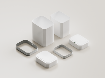 OLLY [1+1] Smart Sensor Mülleimer-Set (12L, 16L)