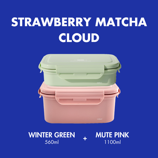 🍡Strawberry Matcha Cloud🍵Keeper Ten Set