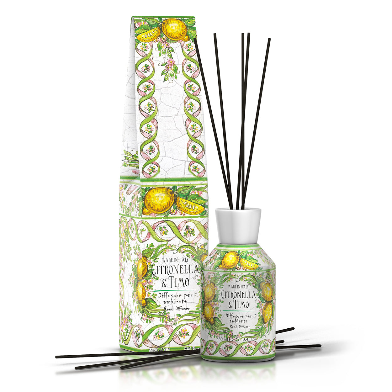 Maioliche Room Fragrance 250 ml - Lemongrass & Thyme