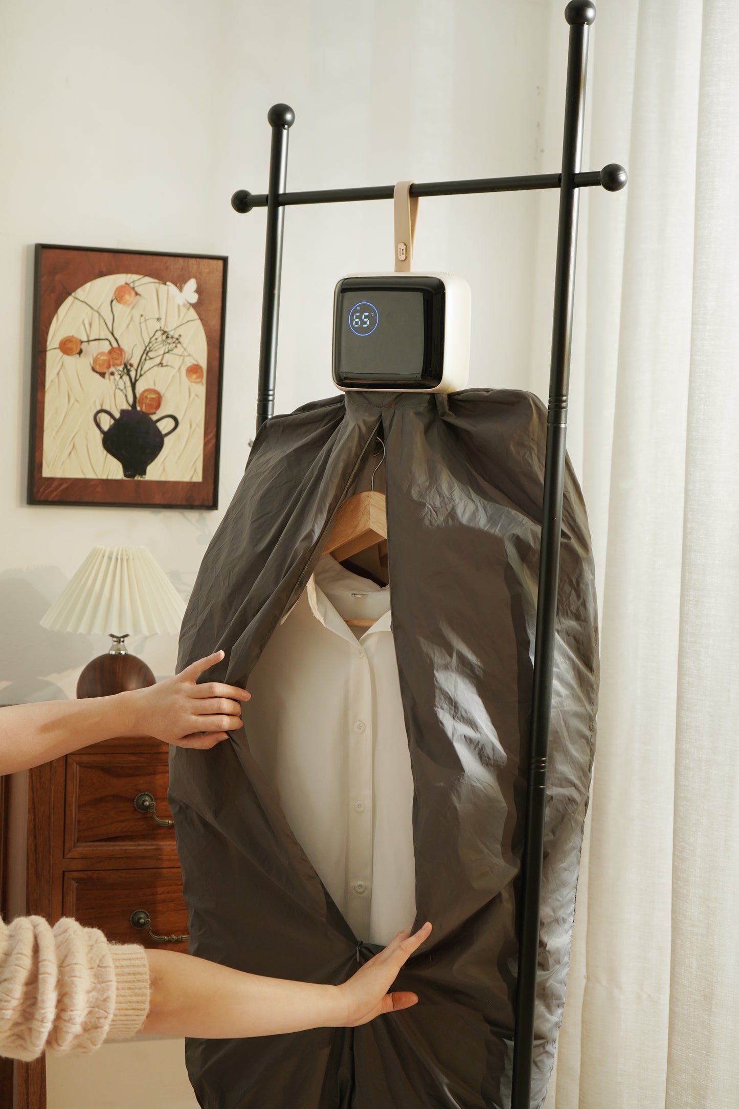 Global Voltage Portable Clothes Dryer - Champagne Gold