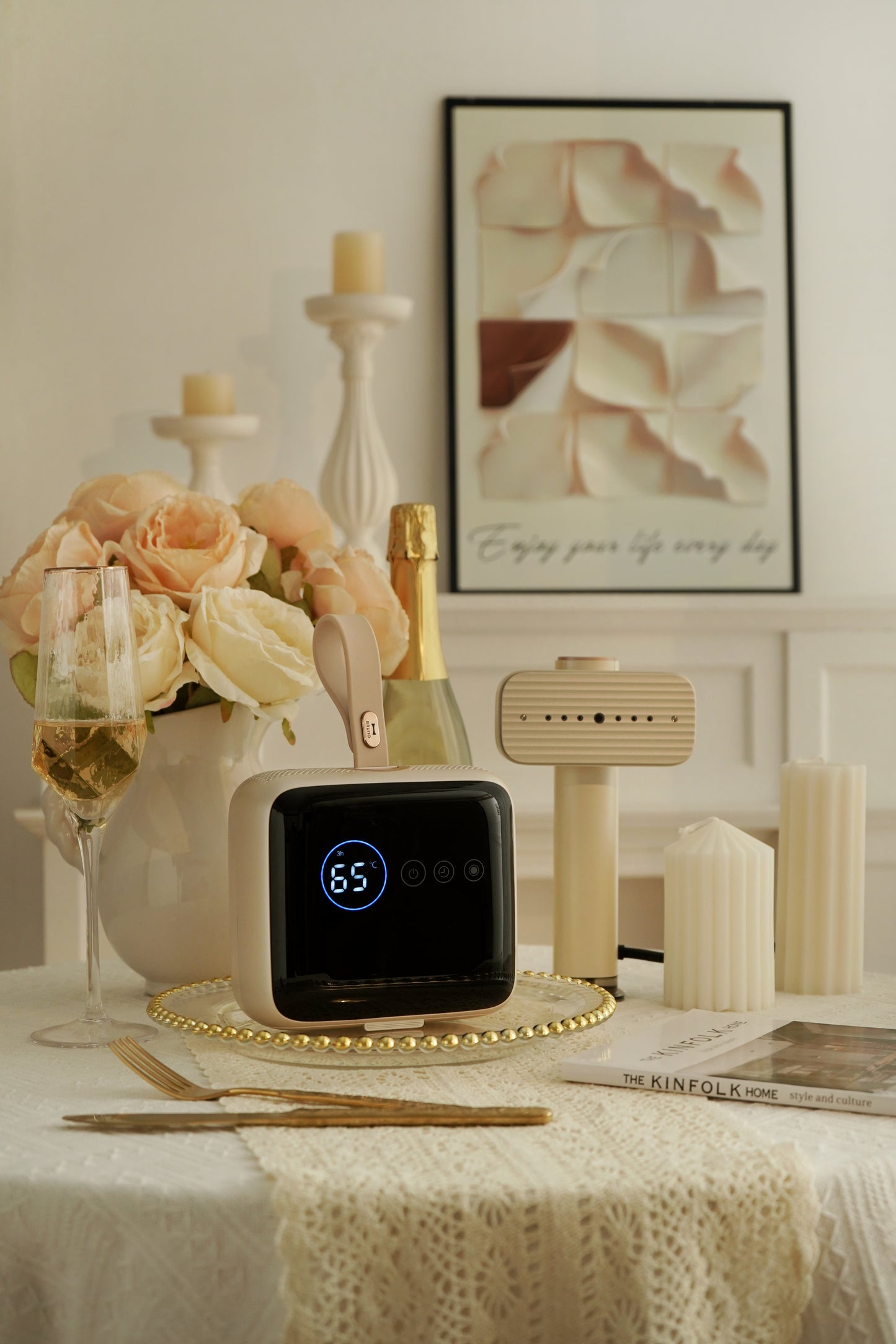 Global Voltage Portable Clothes Dryer - Champagne Gold