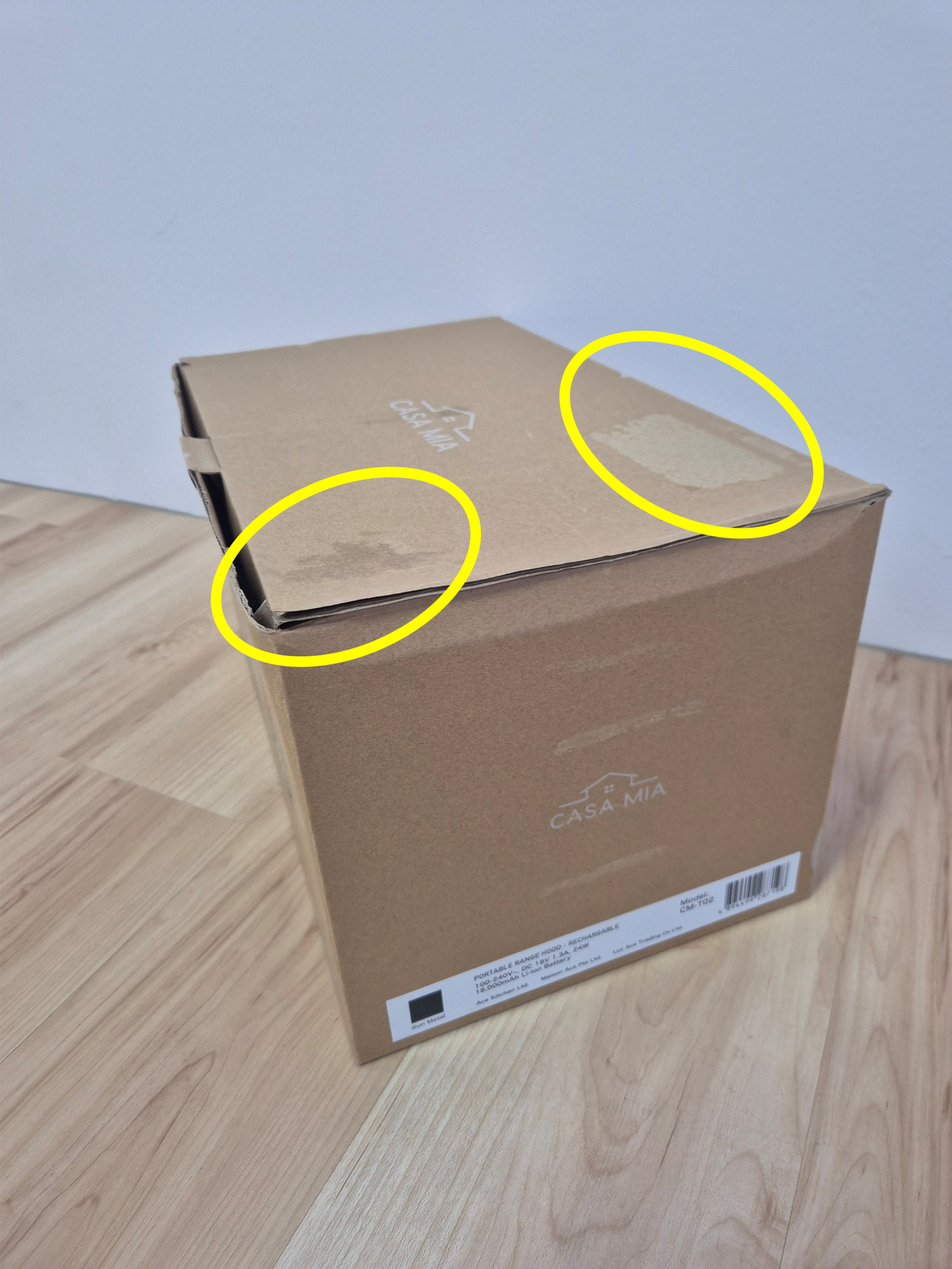 [2nd Chance] Portable Range Hood Greige CM-T02(A)