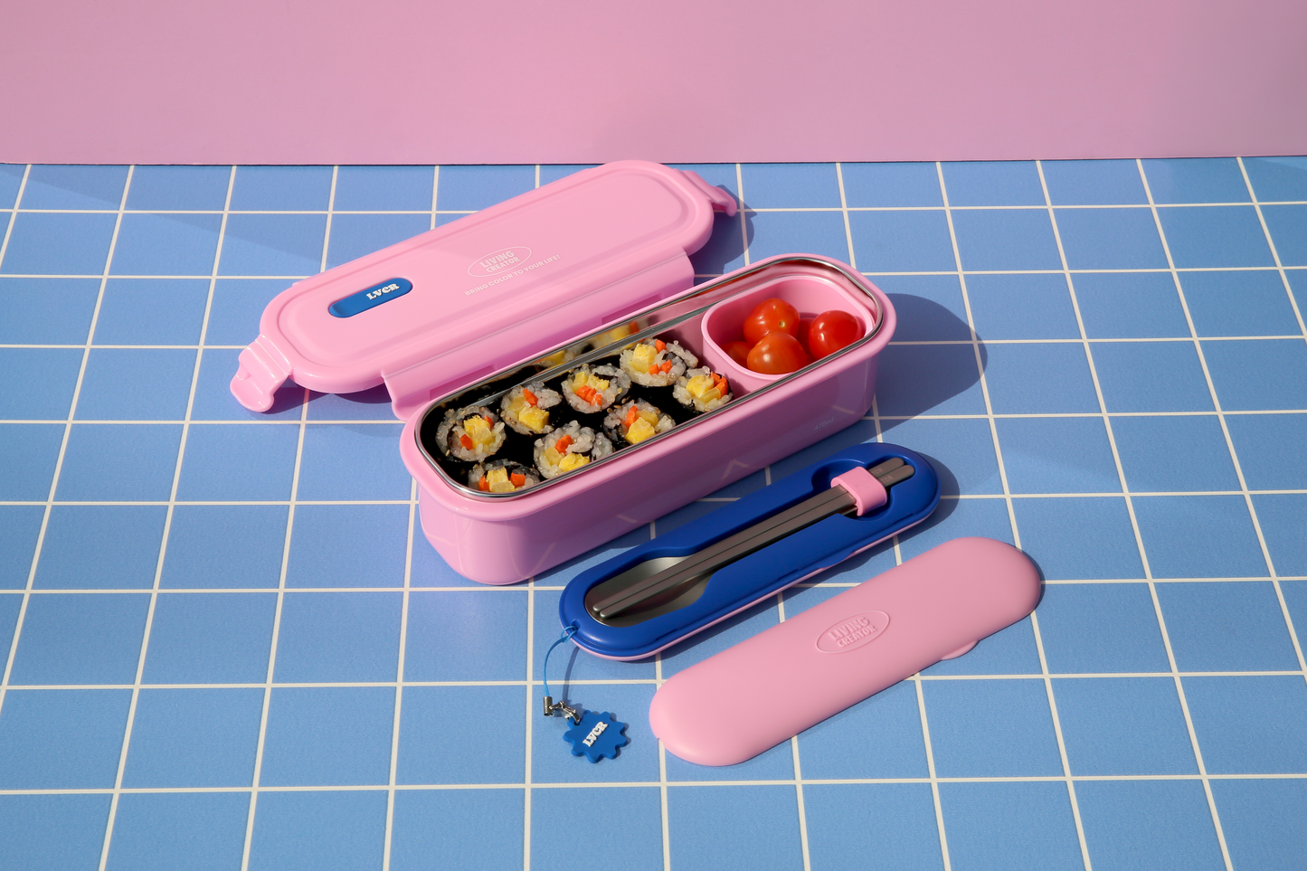Keeper Long Double Stainless Steel Container 470ML