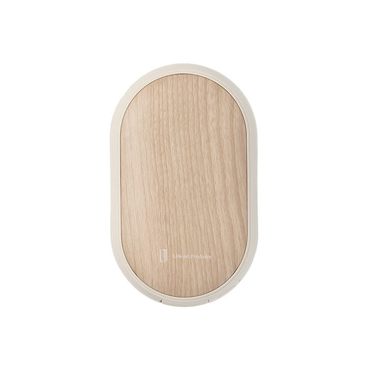 Warm Wood Hand Warmer - White Wood