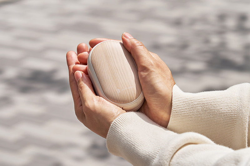 Warm Wood Hand Warmer - Greige Wood